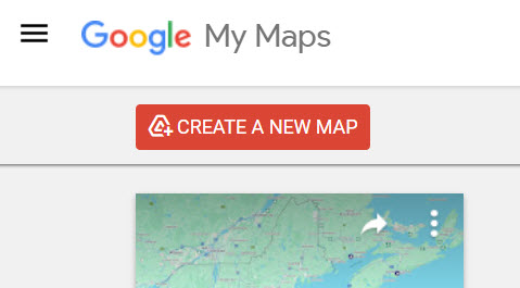 Google My Maps Dashboard