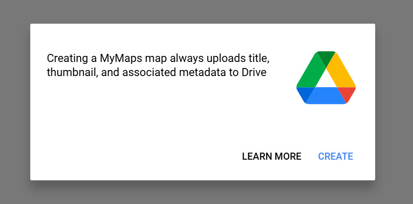 My map click create
