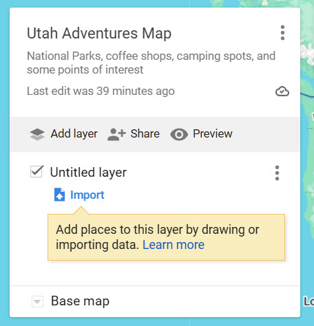 Import Google Sheet